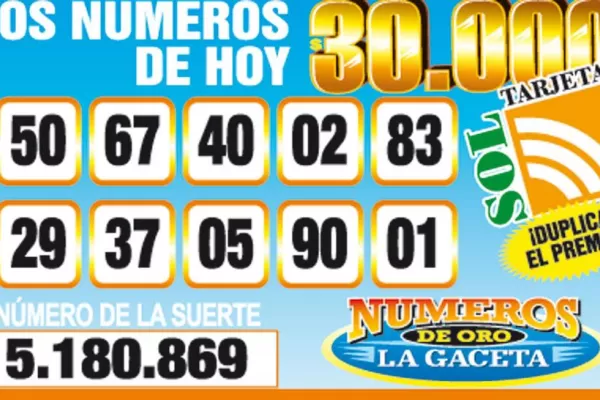 Los Números de Oro de LA GACETA