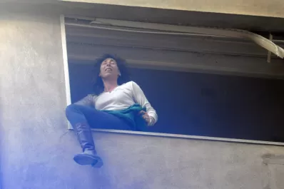 Anahí, la mujer de la ventana que sobrevivió a la explosión en Rosario