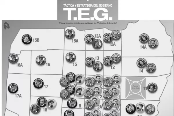 Quiénes son los coroneles del PJ en los circuitos de capital