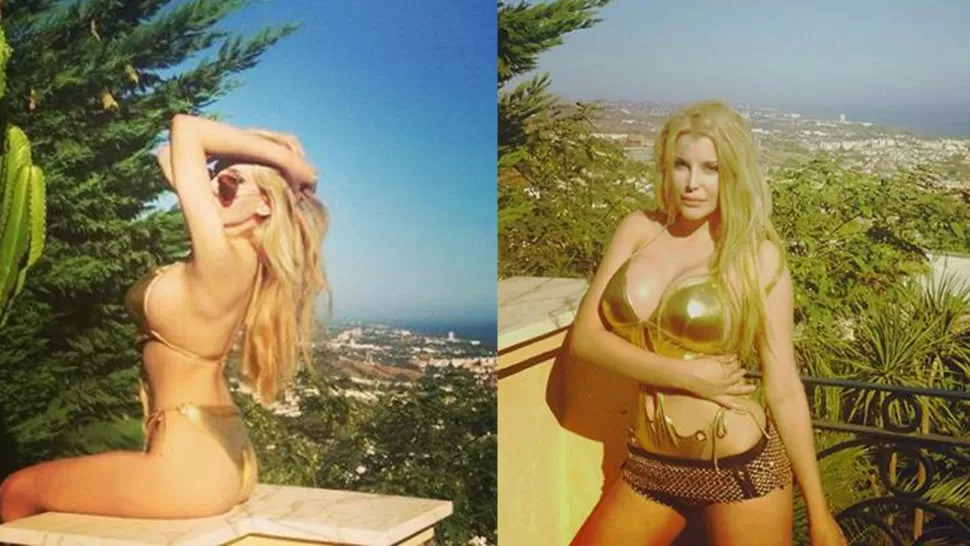 VERANO A PLENO. Charlotte revela cada vez más su nuevo cuerpo. FOTO TOMADA DE FACEBOOK.COM/CHARLOTTE.CANIGGIA