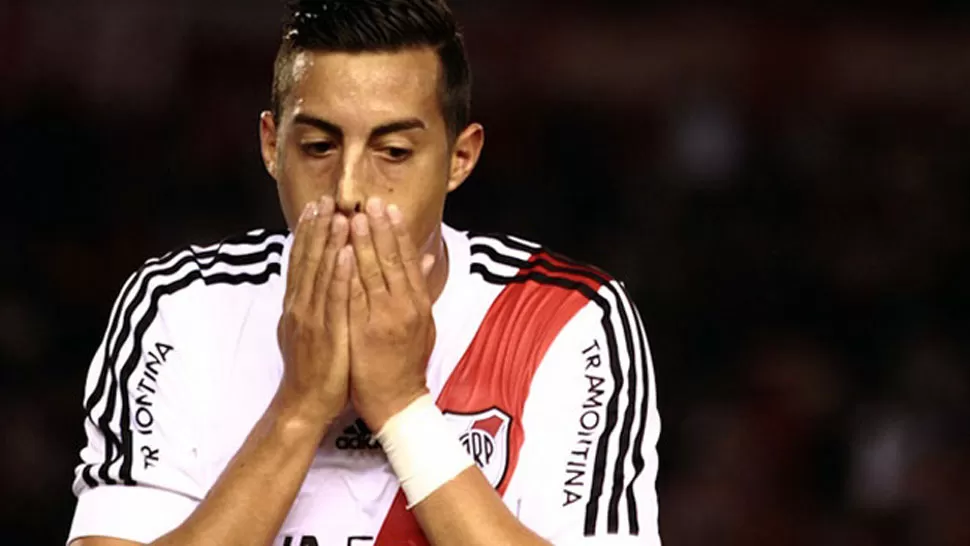 EL ADIÓS. Rogelio Funes Mori tuvo que apresurar su salida de River. FOTO TOMADA DE CRONICA.COMO.AR