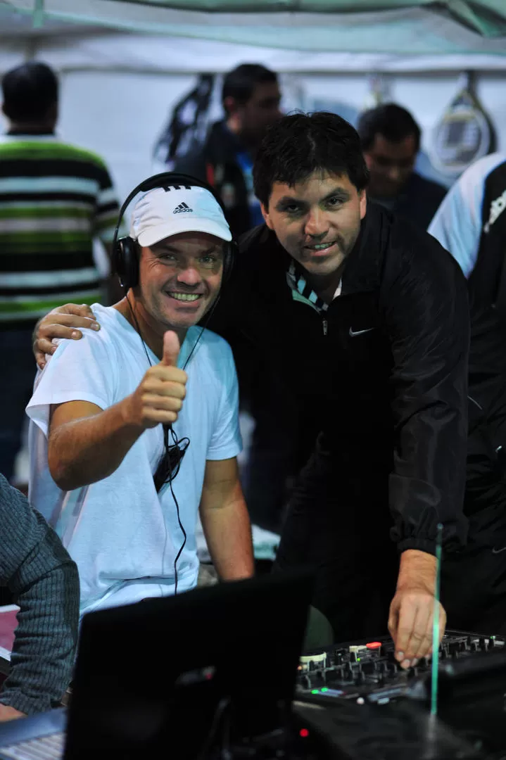 BUEN OÍDO. La musicalización de la final del torneo estuvo basada en el gusto de Robby Gattiker. 