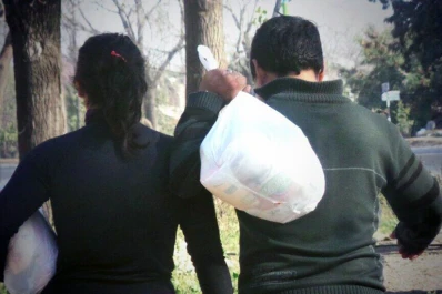 Una lluvia de bolsones empapó Tucumán
