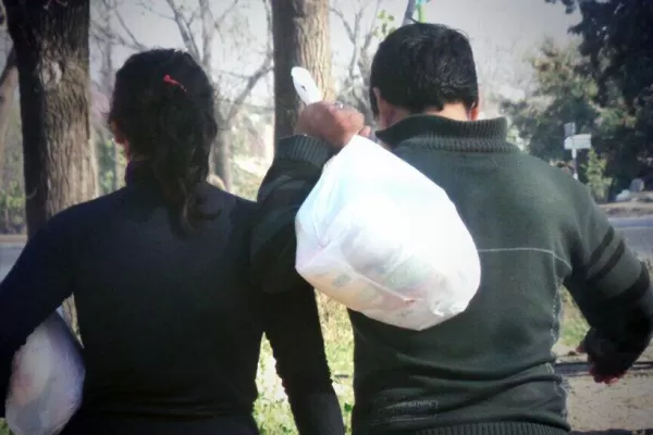 Una lluvia de bolsones empapó Tucumán