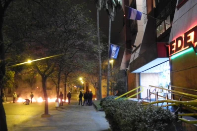 Por una protesta, no se pudo circular por la avenida Avellaneda