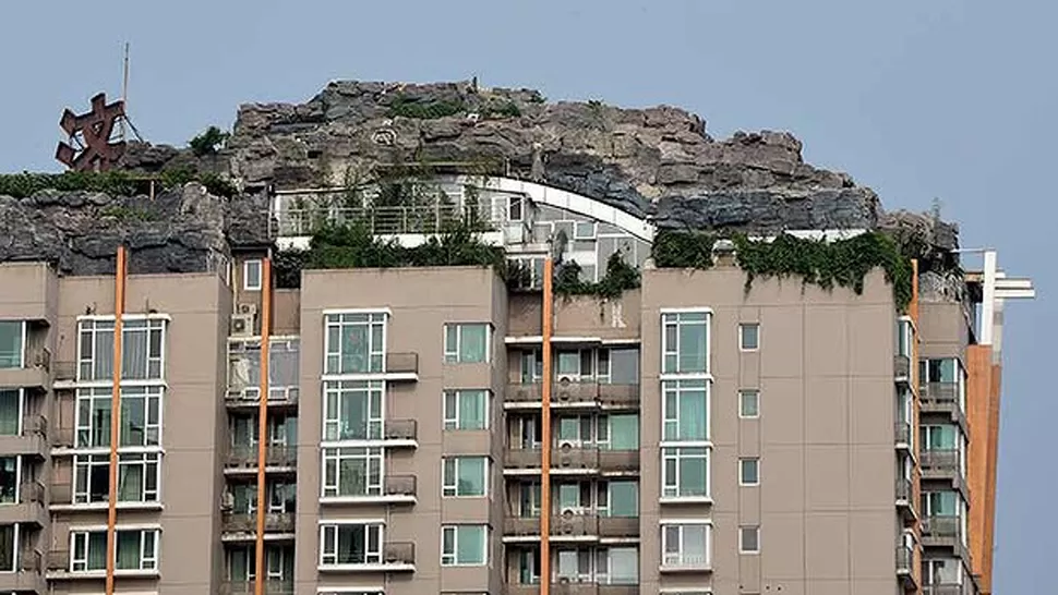 INSOLITO. La construcción de los 800 metros cuadrados de mampostería y jardines demoró seis años y tienen 15 días para desarmar todo. FOTO TOMADA DE CANBERRATIMES.DOMAIN.COM.AU