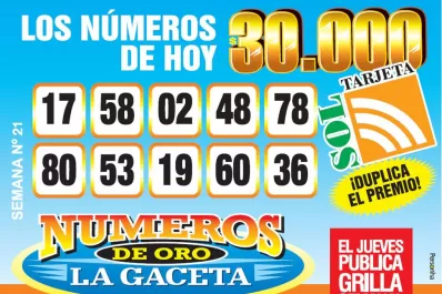 Los Números de Oro de LA GACETA