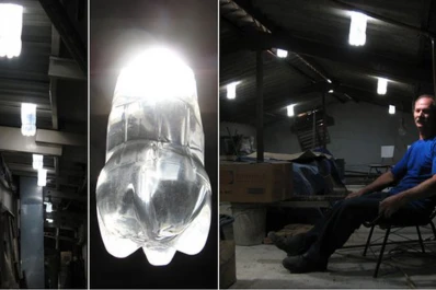 Con una botella dio luz a millones de personas de escasos recursos