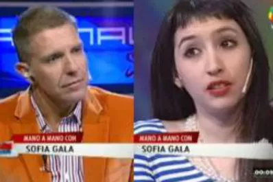 La hija de Moria le explicó a Fantino cómo armar un porro