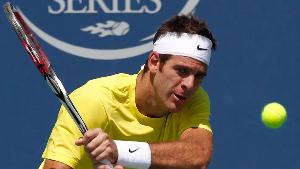 COMPLICADO. El argentino batalla con el español en el torneo previo al US Open. REUTERS