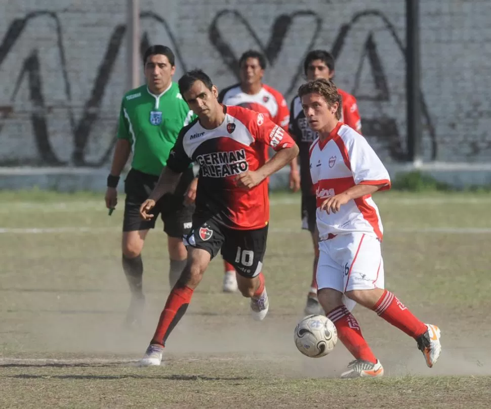 LETAL. Leguizamón había marcado los goles para asegurar el triunfo villero. 