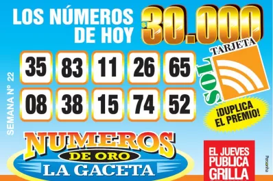 Los Números de Oro de LA GACETA