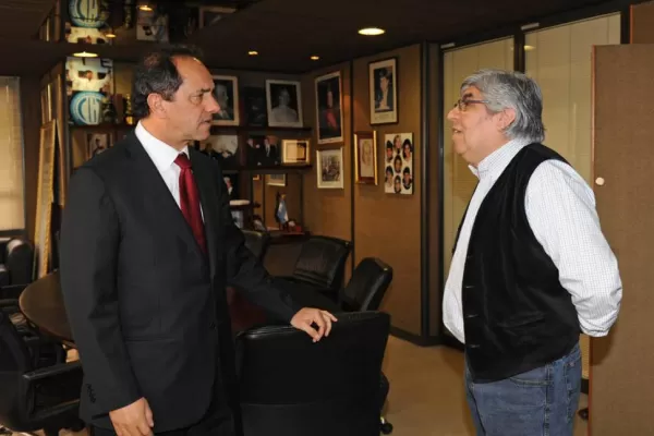 Según Moyano, lo de Scioli es oportunismo político