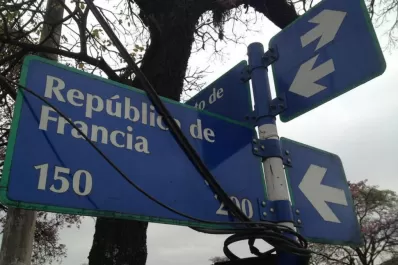 El puente Barros, colapsado por las rastras