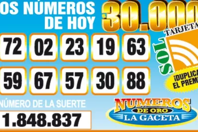 Los Números de Oro de LA GACETA