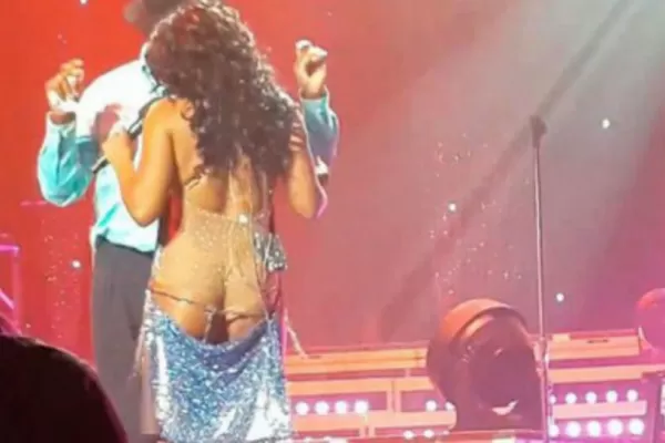 El descuido hot de Toni Braxton