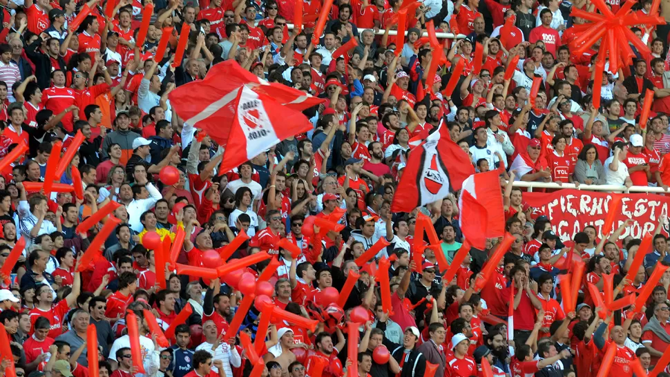 A SOLAS. Los de Avellaneda no podrán ser acompañados por sus hinchas este fin de semana. ARCHIVO TELAM