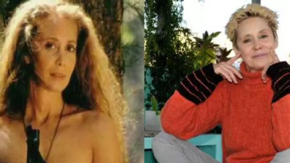 AYER Y HOY. La mujer que fue bomba sexual en los 80 volvió al teatro argentino luego de 20 años. FOTO REVISTA PRONTO