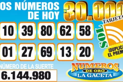 Los Números de Oro de LA GACETA