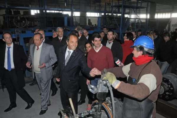 Scioli negó que ya tenga el apoyo de Cristina para 2015