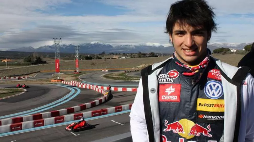 Carlos Sainz Jr proó un F-1. 