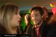 Luciano Pereyra le comió la boca a la notera de CQC en plena entrevista