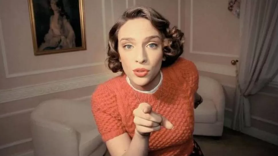 CORTO. Una actriz interpreta a María Teresa. FOTO DE CLARIN.COM