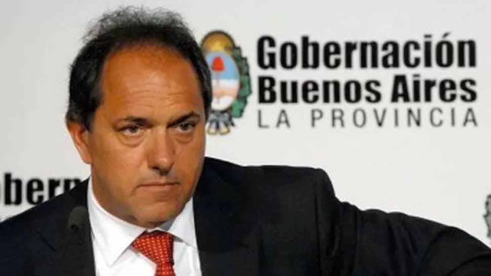 PENSATIVO. Scioli no quiere confronar con quienes lo abandonan. FOTO DE MARCOSPAZ.COM