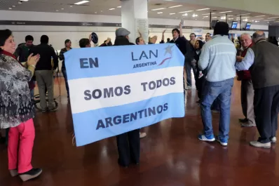 Empleados de LAN en Tucumán se plegaron a la protesta