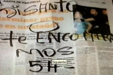 Barras amenazan al jefe de la Policía Federal en su casa