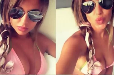 Lucia Fabiani consoló al Pipita Higuaín luego de la caída