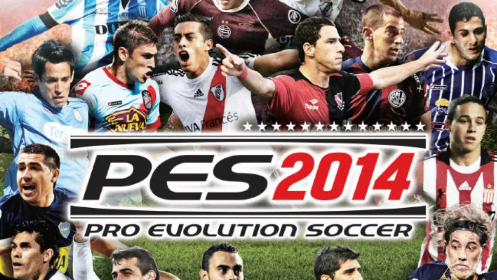 TAPA. Así es la caratula del PES 2014. CAPTURA DE IMAGEN