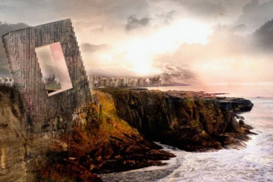 El hotel desbalanceado desafía la gravedad con un diseño de vanguardia