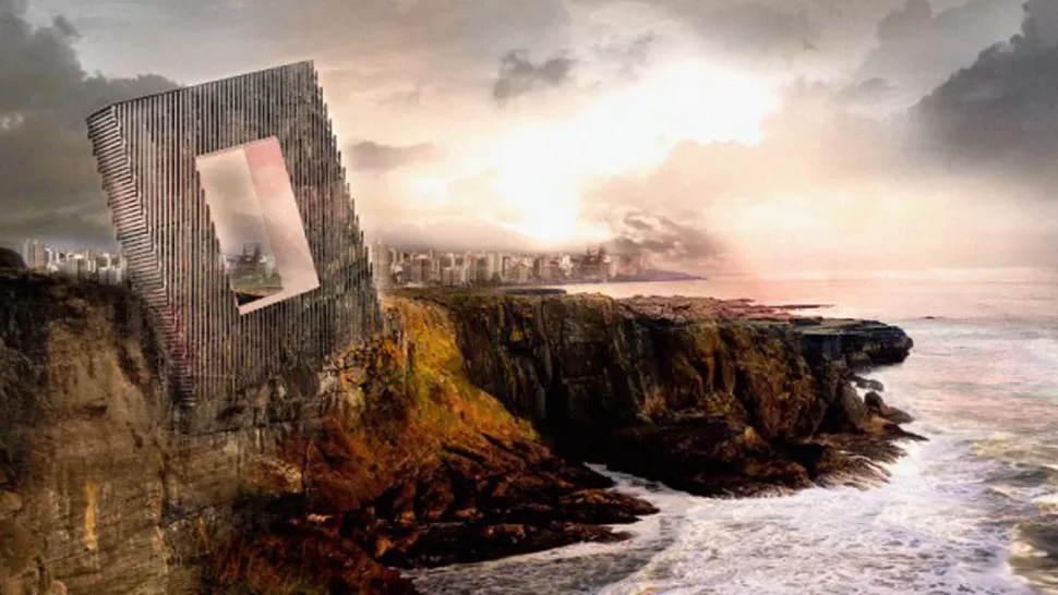 El hotel desbalanceado desafía la gravedad con un diseño de vanguardia