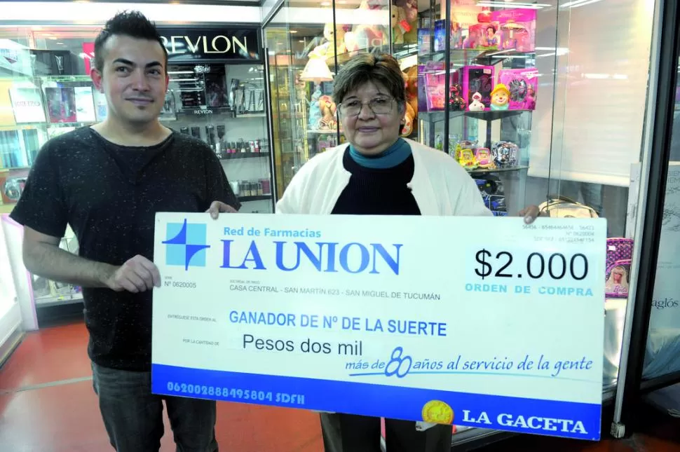 FELIZ. A María del Valle la sorprendió el premio y ahora quiere ir por más. LA GACETA / FOTO DE FRANCO VERA