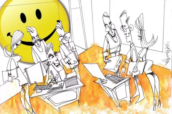 Es más rentable ser feliz en el trabajo