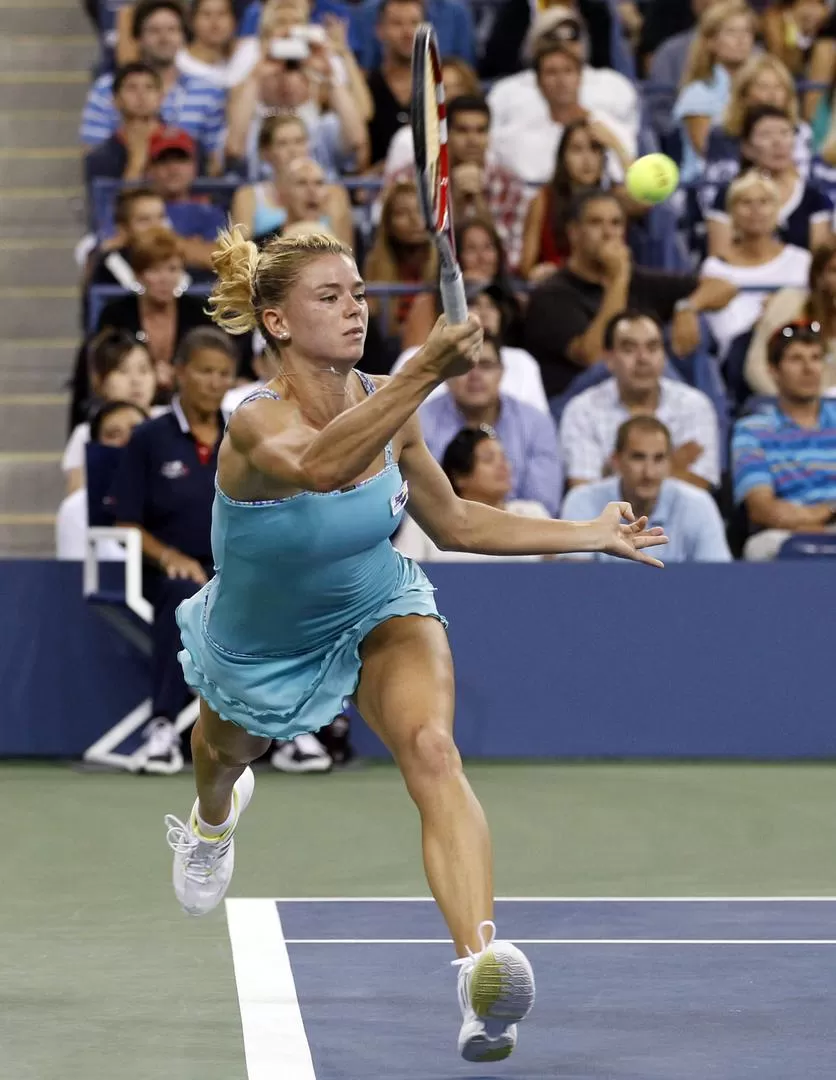 SE DESTACA. La italiana recibe elogios de todo tipo en el mundo del tenis. 