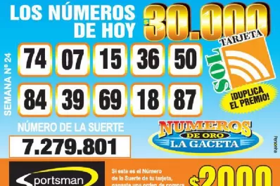 Los Números de Oro de LA GACETA