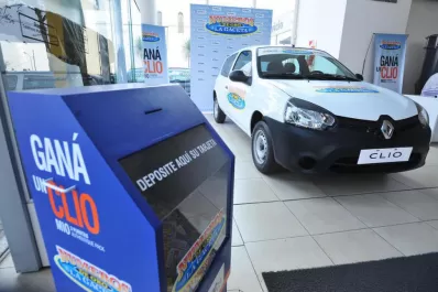 Depositá las tarjetas, porque el sorteo del 0km está muy cerca