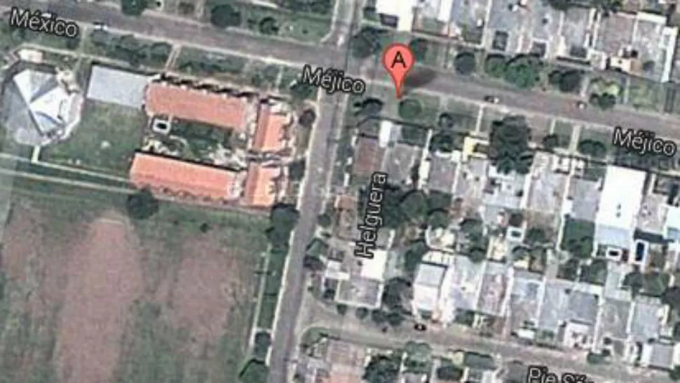 INSEGURIDAD. Los robos fueron entre calle México y Federico de Helguera. IMAGEN GOOGLE MAPS