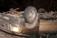 Catamarca: volcó y murió en el acto sobre la ruta nacional 40