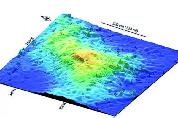 Tamu Massif es el volcán más grande del mundo