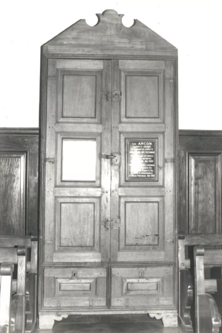 HISTÓRICO ARMARIO. En su interior se guardaban los documentos oficiales, en la primitiva San Miguel de Tucumán LA GACETA / ARCHIVO