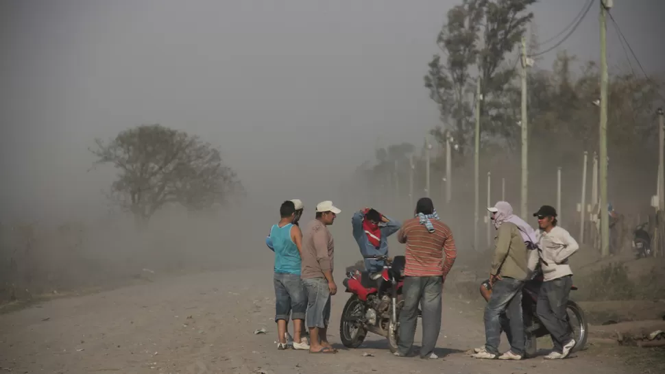 PELIGRO. Los incendios se produjeron en las cercanías de las poblaciones. LA GACETA