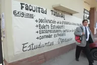 La facultad de Ciencias Naturales se suma a la toma de la UNT