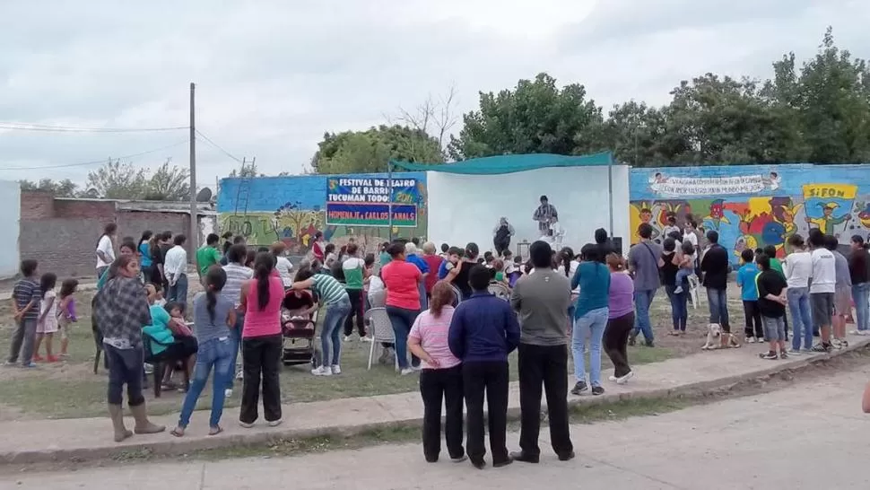 POR LOS BARRIOS. Las obras se pondrán en sectores populares. GENTILEZA JORGE SALVATIERRA 