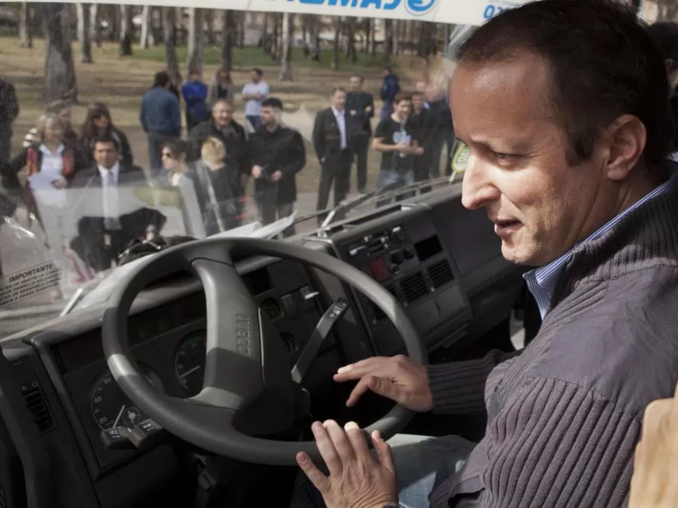 POR UN GRAN DEBATE. Insaurralde lanzó la propuesta sosteniendo que no quiere jóvenes delinquiendo. DYN