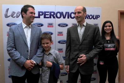 Por los camiones, se subió al podio de Ford