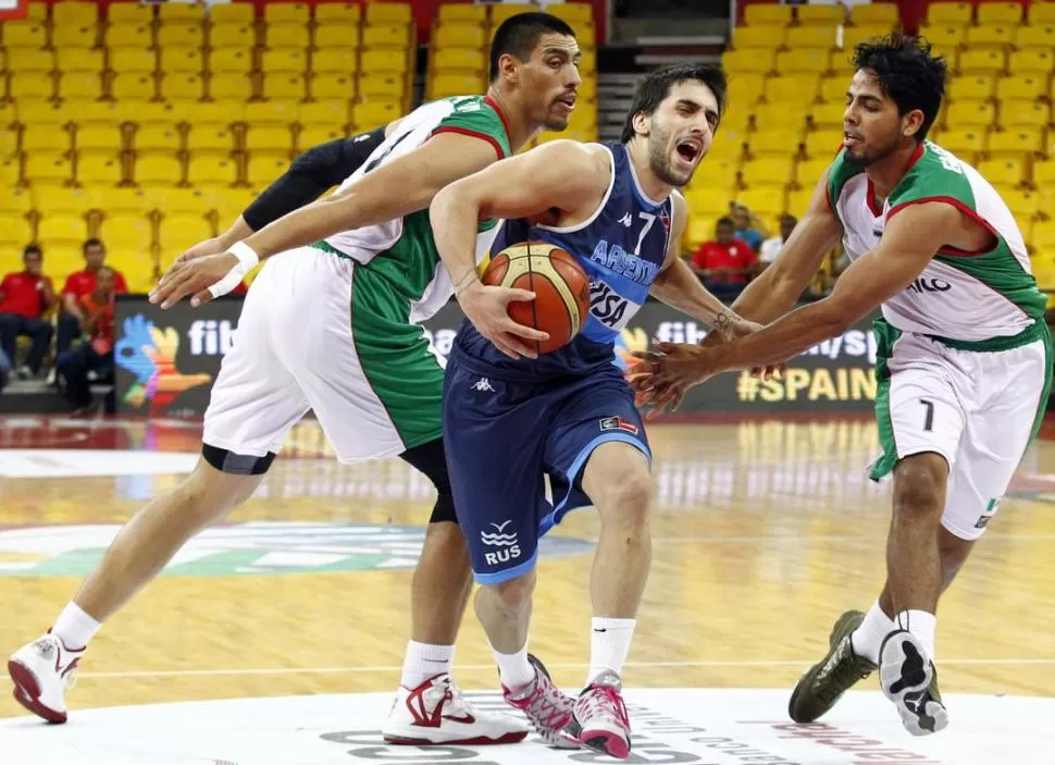 EN EL EQUIPO IDEAL. Facundo Campazzo enloqueció a las defensas contrarias. 