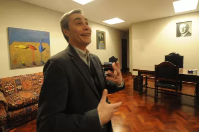 Una visita con el recuerdo de Tomás Eloy Martínez